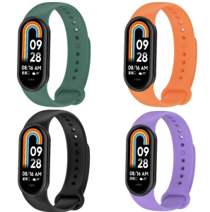 Ремінець для фітнес-браслета Xiaomi Mi Band 8/9/10 Silicone Series 42506