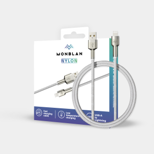 Кабель Monblan USB-A to Lightning Nylon Series 45998