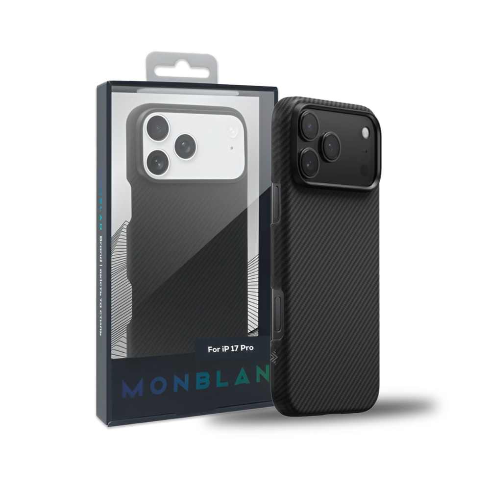 Чохол Monblan для iPhone 17 Pro Kevlar Magnetic Air Series Чохол Monblan для iPhone 17 Pro Kevlar Magnetic Air Series 54493