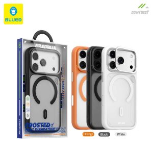 Чохол Blueo для iPhone 17 Pro BL057 Frosted Heat Dissipation Anti-Slip Stand Magnetic Series 54555