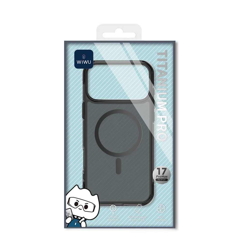 Чохол Wiwu для iPhone 17 Pro MCC-702 Titanium Series Чохол Wiwu для iPhone 17 Pro MCC-702 Titanium Series 54577