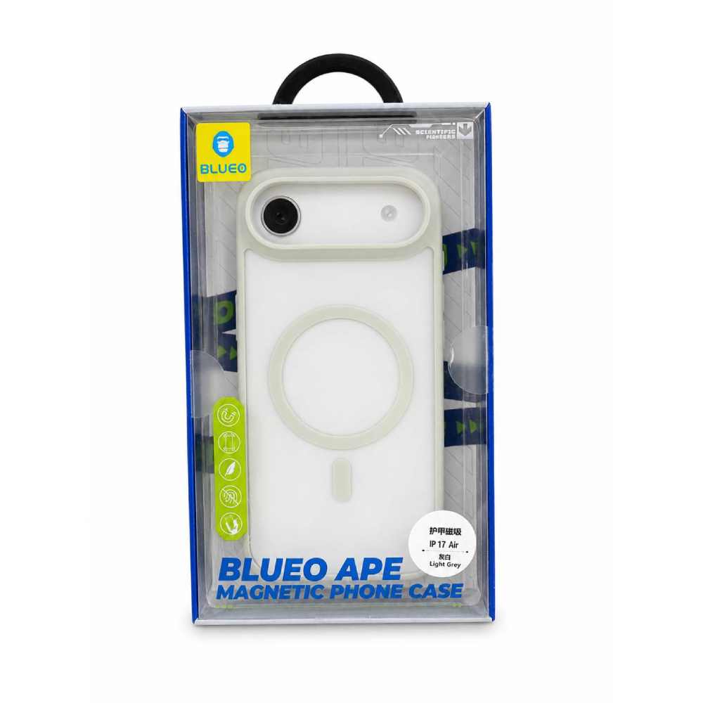 Чохол Blueo для iPhone 17 Air BL082 Ape Anti-Drop Magnetic Чохол Blueo для iPhone 17 Air BL082 Ape Anti-Drop Magnetic 54718
