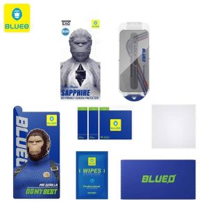 Захисне скло Blueo для iPhone 17 Pro Max/16 Pro Max BL086 Sapphire Privacy with applicator Series 47269