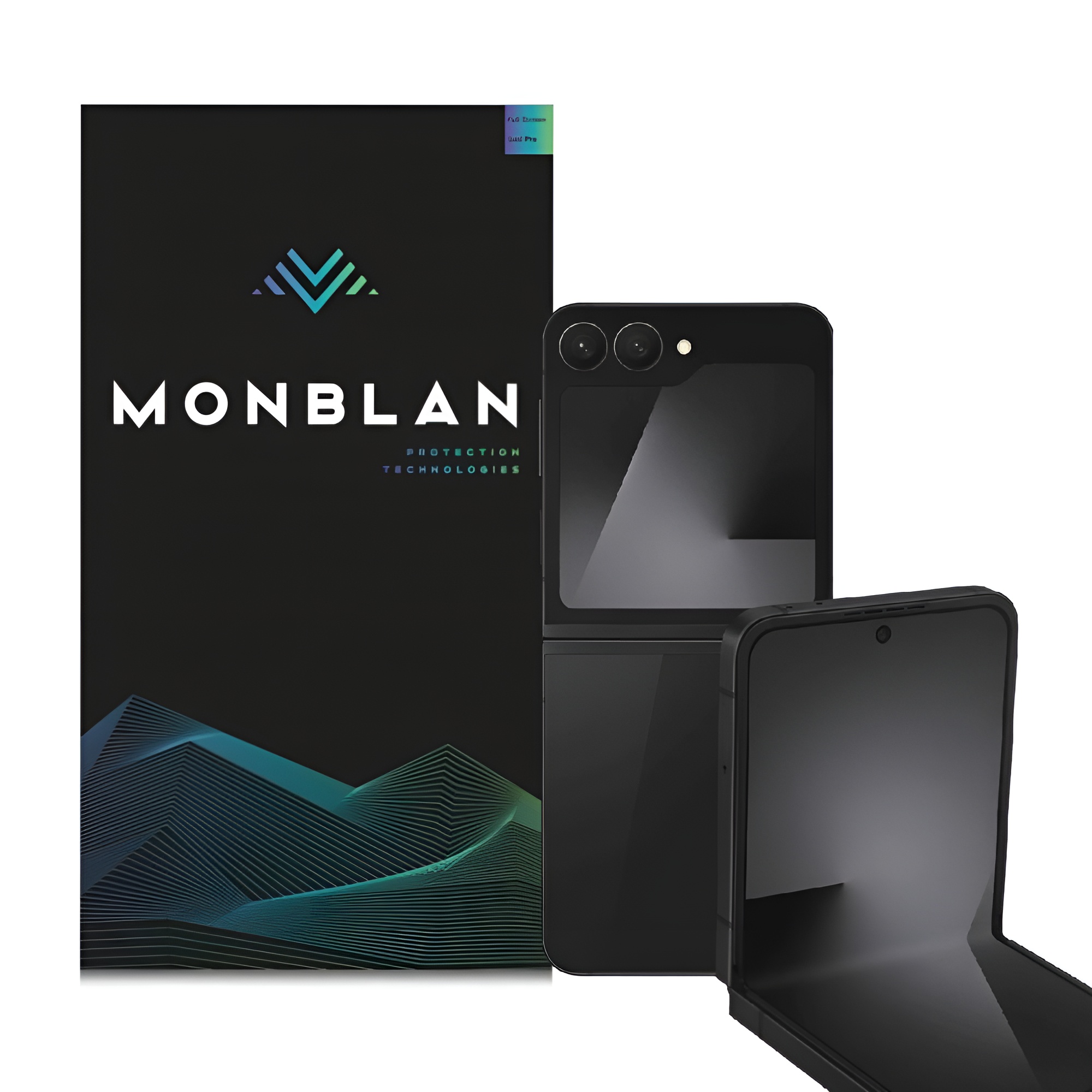 Захисне скло Monblan для телефону Samsung Galaxy Flip 6/7 FE 2.5D Anti Static 0.26mm Захисне скло Monblan для телефону Samsung Galaxy Flip 6/7 FE 2.5D Anti Static 0.26mm 45617