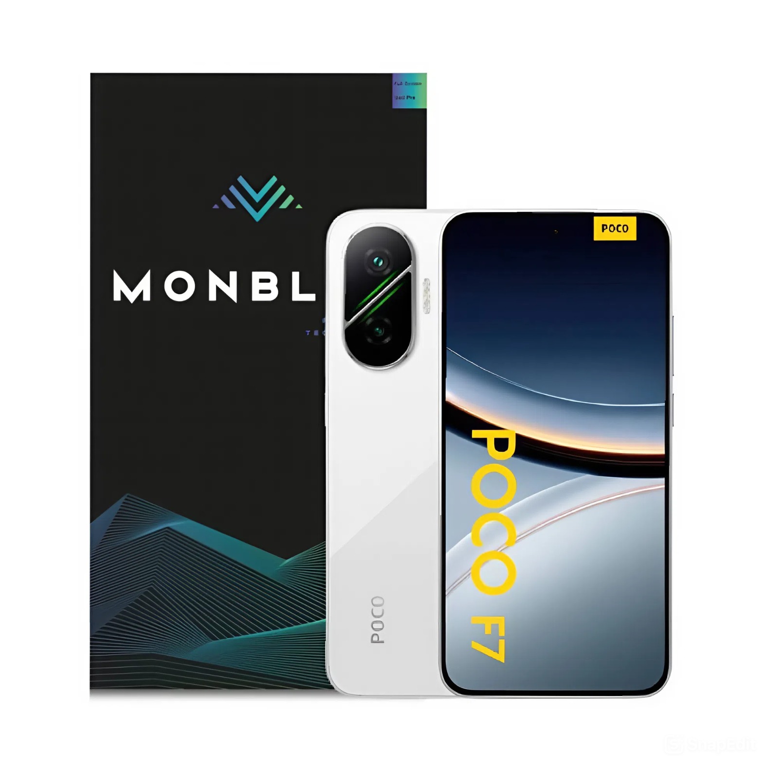 Захисне скло Monblan для телефону POCO F7 2.5D Anti Static 0.26mm Захисне скло Monblan для телефону POCO F7 2.5D Anti Static 0.26mm 44943