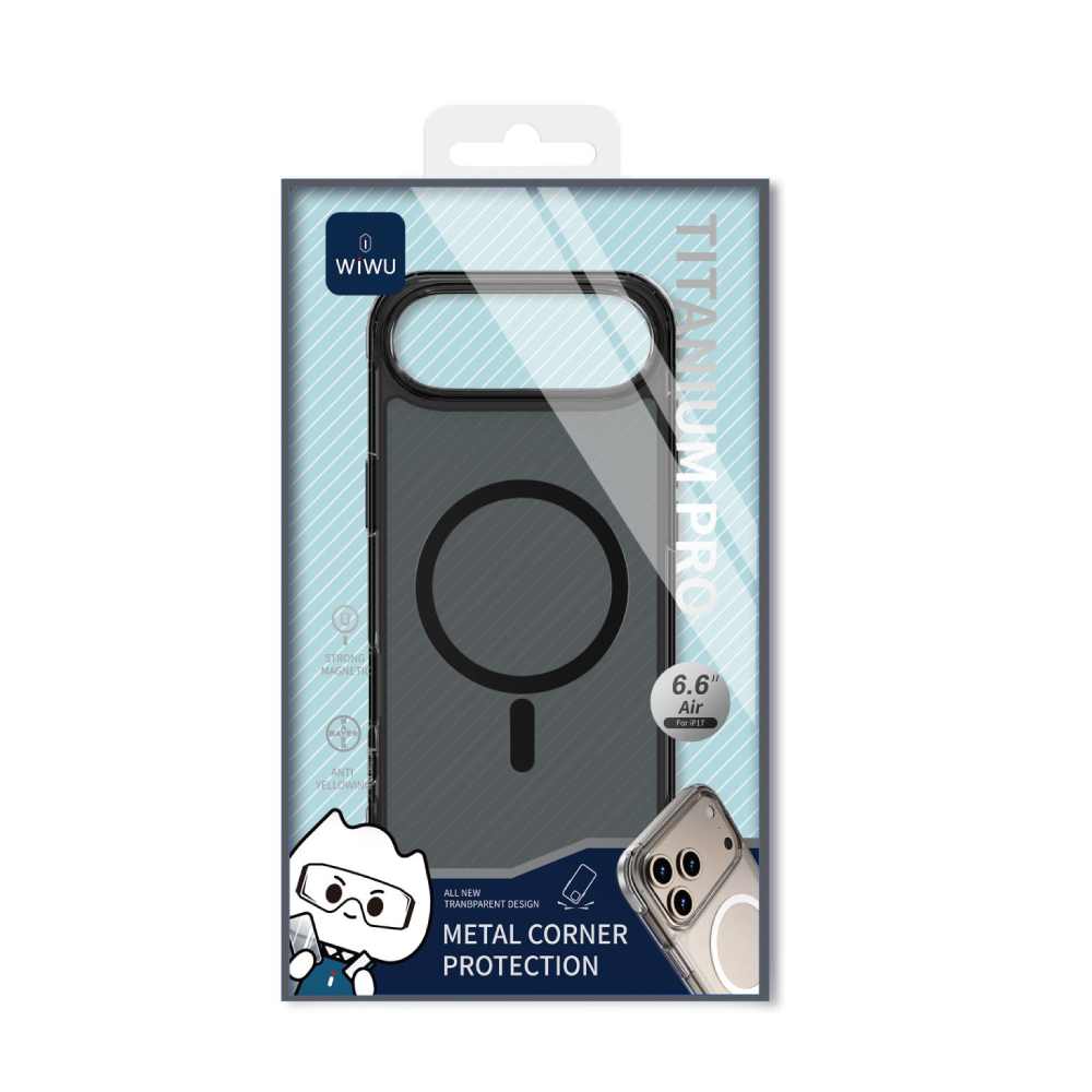 Чохол Wiwu для iPhone 17 Air MCC-702 Titanium Series Чохол Wiwu для iPhone 17 Air MCC-702 Titanium Series 54831