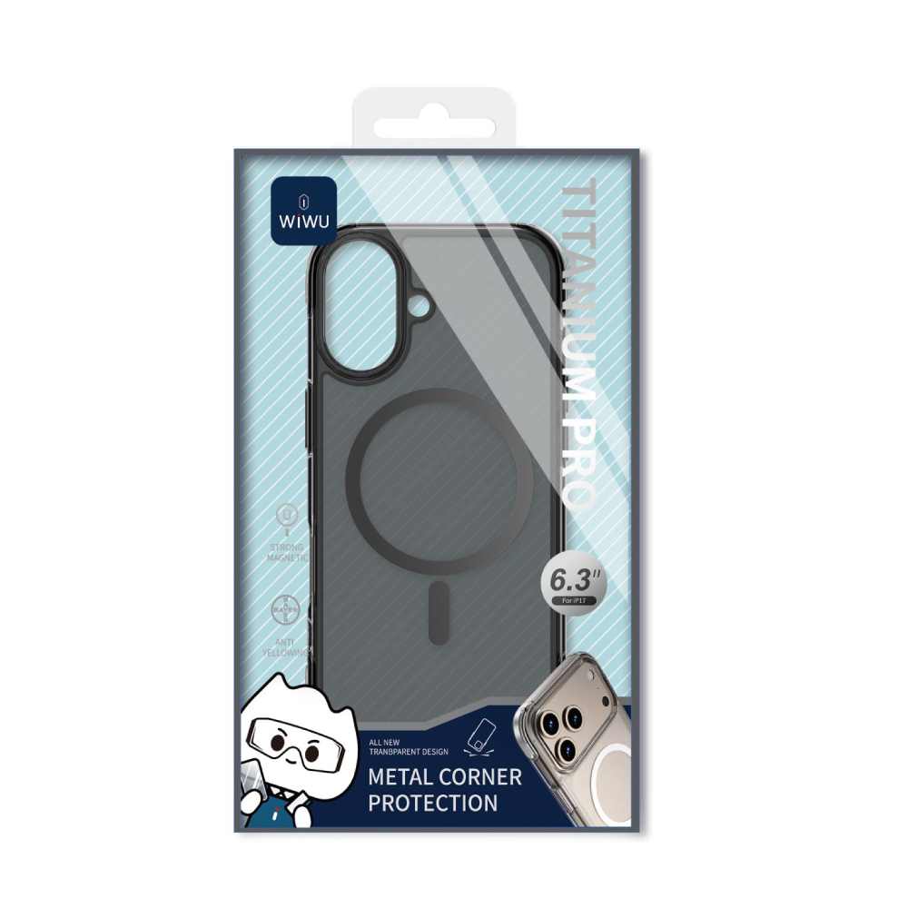 Чохол Wiwu для iPhone 17 MCC-702 Titanium Series Чохол Wiwu для iPhone 17 MCC-702 Titanium Series 54883