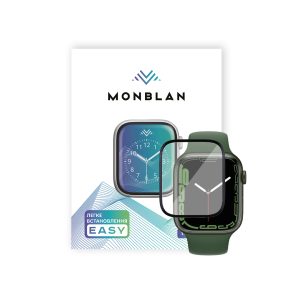 Захисне скло з автоінсталяцією Monblan для Apple Watch 45mm Easy Series 48761