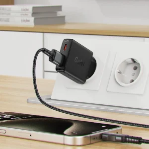 Адаптер Acefast A69 PD30W GaN USB-A + USB-C Ultra-Thin 49557