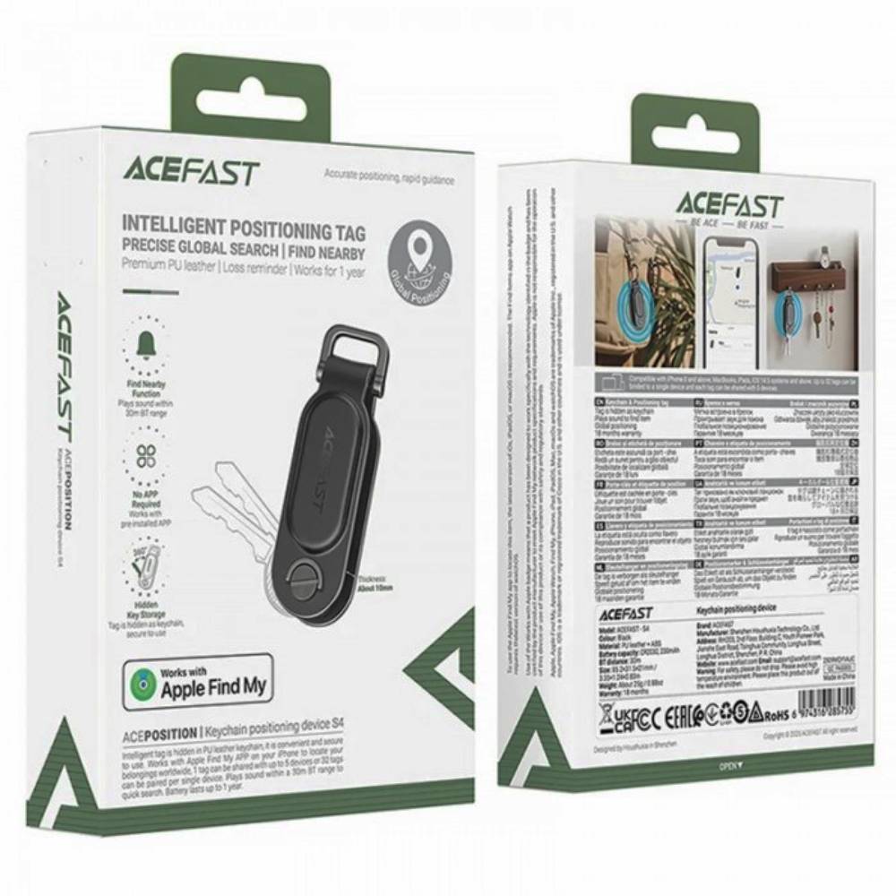 Брелок для пошуку Acefast S4 Keychain Positioning Series Брелок для пошуку Acefast S4 Keychain Positioning Series 53289