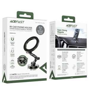 Автомобільний тримач Acefast D20 Magnetic Folding Series 53381