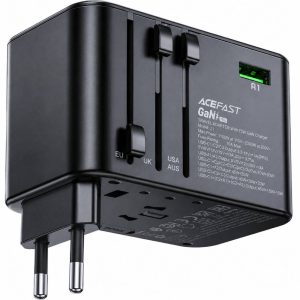 Перехідник Acefast Z1 PD75W GaN 3xUSB-C + 2xUSB-A Multifunctional Series 53258