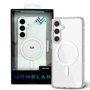 Чохол Monblan для телефону Samsung S26 [MMCS26] Magnetic Crystal Series (Transparent) 50443