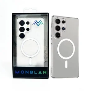 Чохол Monblan для телефону Samsung S26 Ultra [MMCS26U] Magnetic Crystal Series (Transparent) 50447