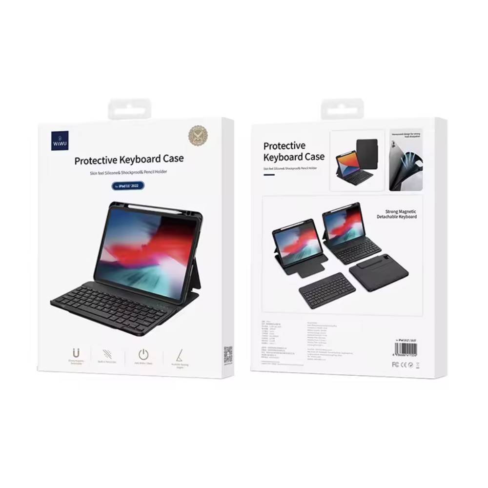 Чохол-клавіатура+стилус Wiwu MK-006 3в1 iPad 11th (11" 2025) & iPad 10th (10.9'' 2022) Чохол-клавіатура+стилус Wiwu MK-006 3в1 iPad 11th (11" 2025) & iPad 10th (10.9'' 2022) 51251