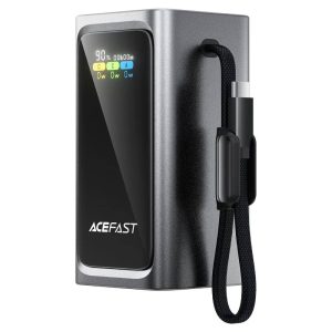 Power Bank Acefast M33 100W with cable and TFT display 20000mAh 51184