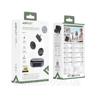 Мікрофон бездротовий Acefast R3 Wireless Lavalier 51214
