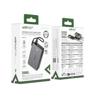 Power Bank Acefast M29 22.5W fast charging with cable 20000mAh 51194