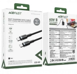 Кабель Acefast C22-03 USB-C to USB-C aluminum alloy 58800