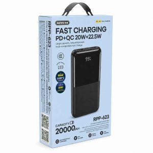 PowerBank Remax RPP-623 PD 20W+QC 22.5W Cynlle Series Fast Charging 20000mAh 57291