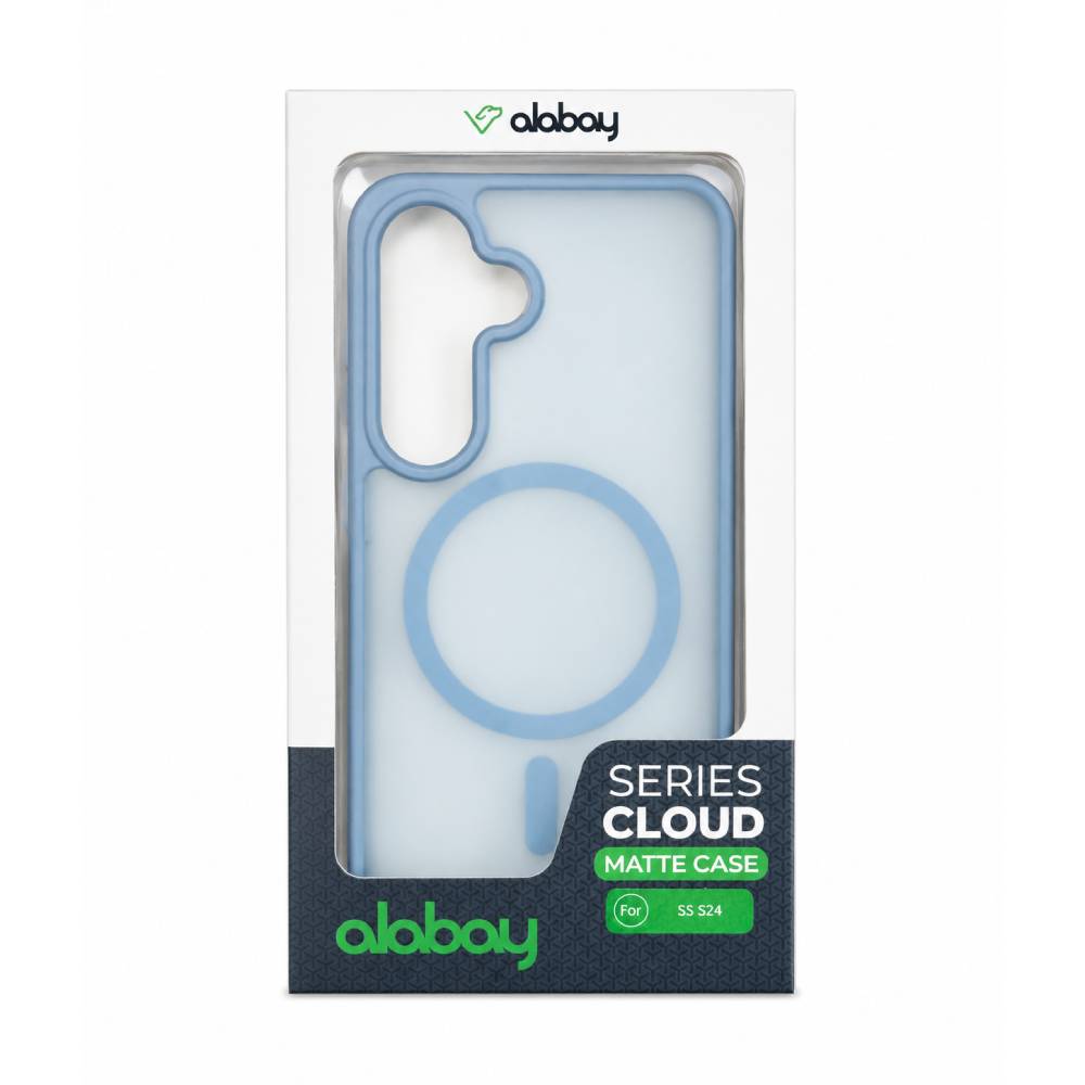 Чохол Alabay для Samsung S24 Matte Cloud Series Чохол Alabay для Samsung S24 Matte Cloud Series 59083