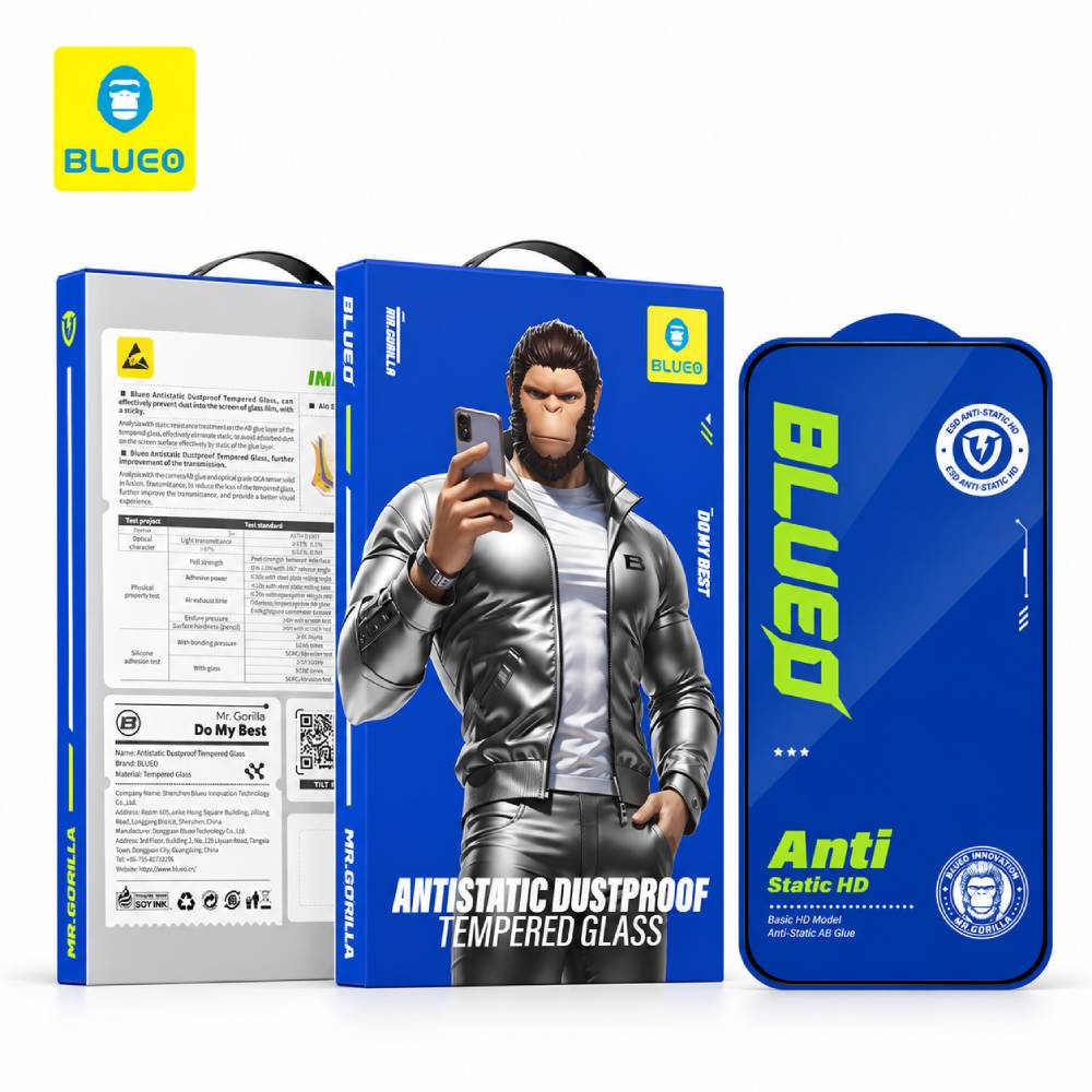 Захисне скло Blueo для iPhone 17 16/17/18 Pro PBJ1 Full Cover HD Anti-Static Захисне скло Blueo для iPhone 17 16/17/18 Pro PBJ1 Full Cover HD Anti-Static 59746