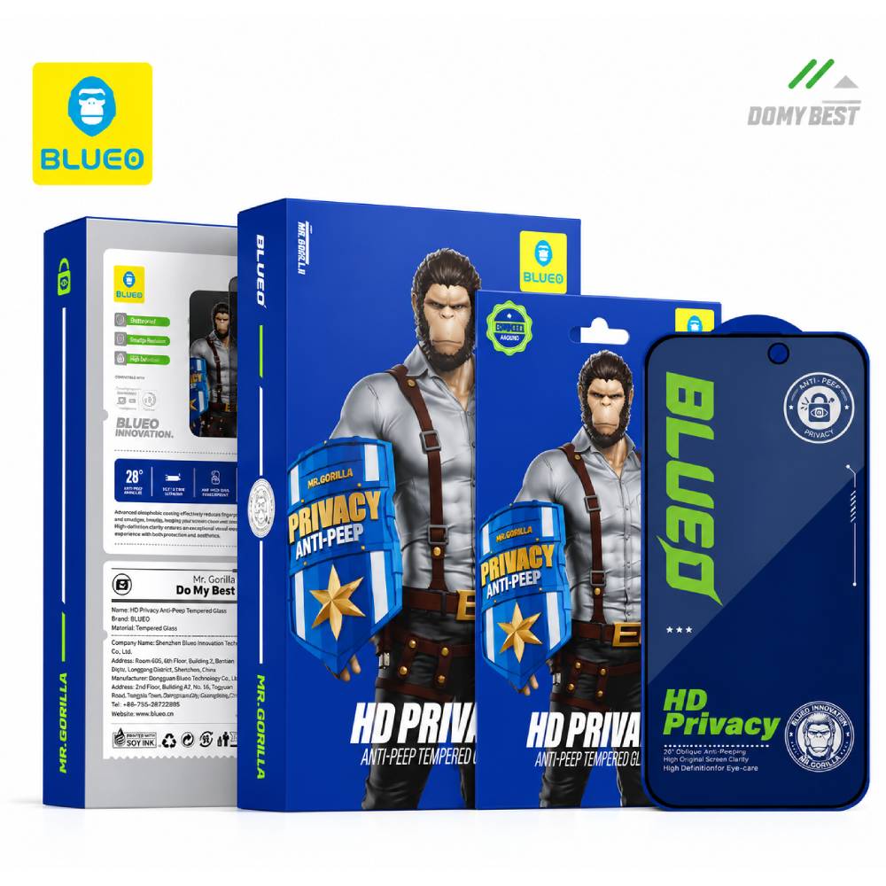 Захисне скло Blueo для iPhone 18 Pro Max NPB14 Anti-Peep Захисне скло Blueo для iPhone 18 Pro Max NPB14 Anti-Peep 59757