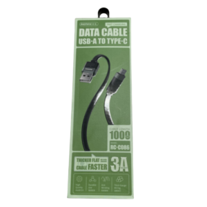 Кабель Remax RC-C086 3A Janker Series Fast Charging Data Cable USB-A to USB-C 59565