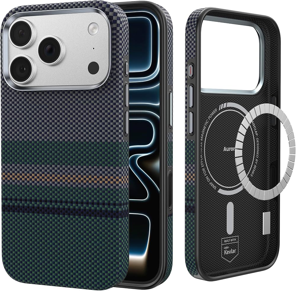 Чохол Benks для iPhone 18 Pro Max/ 17 Pro Max Aurora Pro Kevlar Series Чохол Benks для iPhone 18 Pro Max/ 17 Pro Max Aurora Pro Kevlar Series 62765