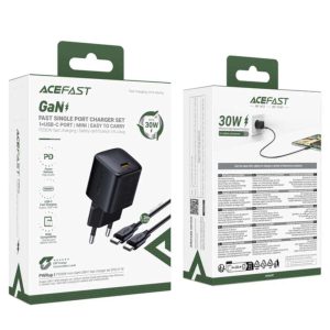 Адаптер Acefast A118 PD30W mini GaN USB-C 59110
