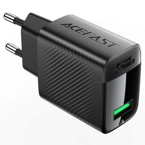 Адаптер Acefast A90 QC18W GaN single USB-A 59120