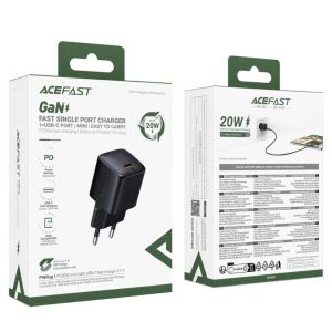 Адаптер Acefast A117 PD20W mini GaN USB-C 59131
