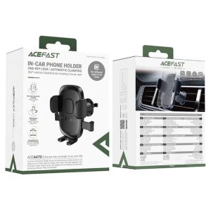 Автомобільний тримач Acefast D56 one-key lock for air vent 59136