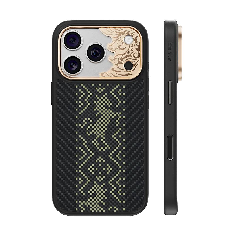 Чохол Benks для iPhone 18 Pro Max/ 17 Pro Max Knight Pro Kevlar Чохол Benks для iPhone 18 Pro Max/ 17 Pro Max Knight Pro Kevlar 59699